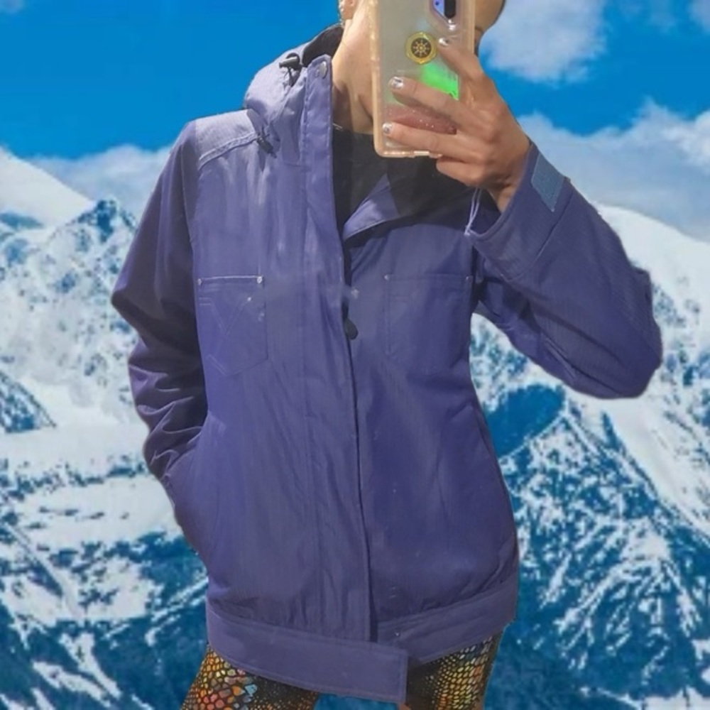 LIKE NEW VANS Ski Snowboarding Jacket Coat With Hood, Women’s XS